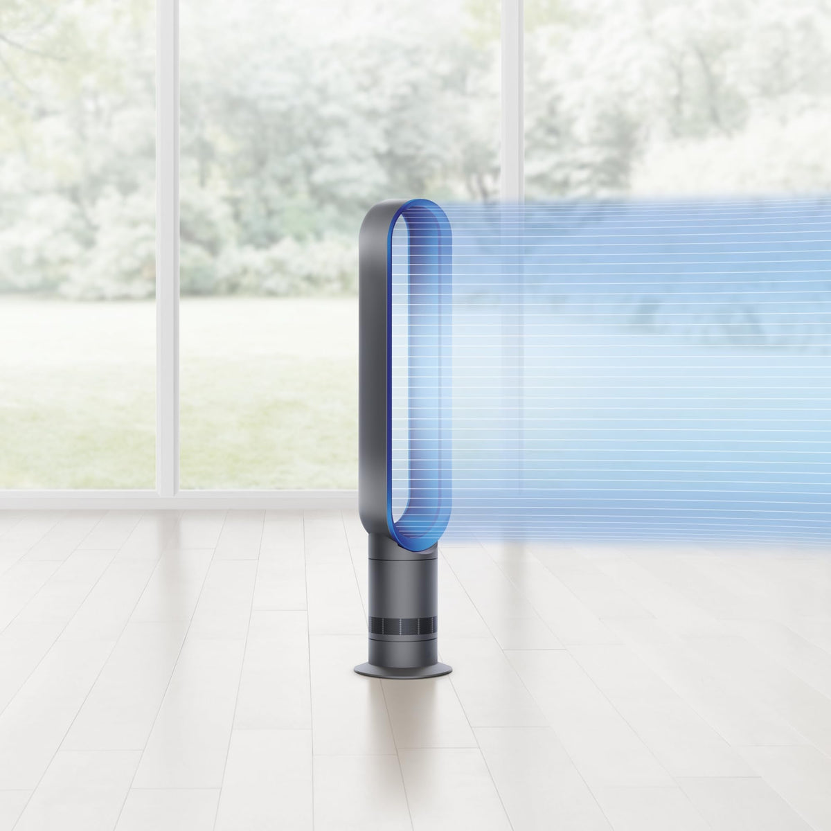 Dyson Cool AM07 Bladeless Tower Fan - Powerful Air Multiplier Cooling For Large Rooms