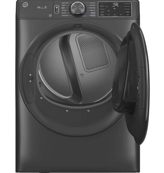 GE® ENERGY STAR® 7.8 cu. ft. Capacity Smart Front Load Electric Dryer with Steam and Sanitize Cycle