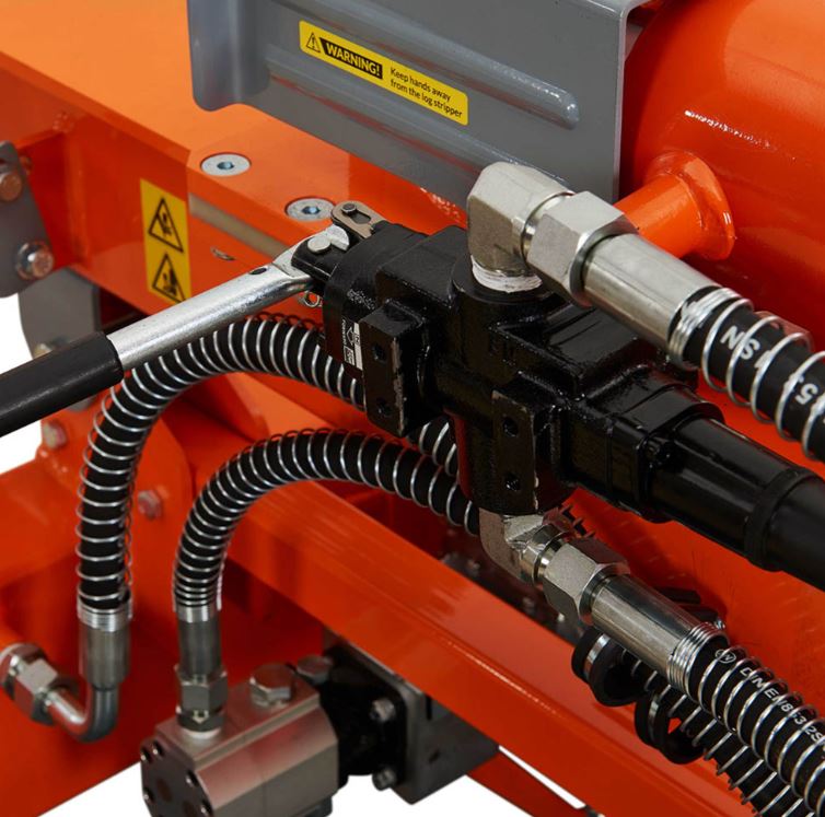 Yardmax 35-Ton Full Beam Heavy-Duty Gas Log Splitter with Kohler Engine
