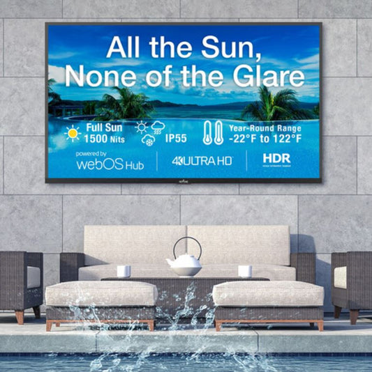 NEPTUNE Full Sun 75" 4K HDR Smart LED Outdoor TV