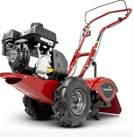 EARTHQUAKE Victory Rear Tine Tiller 209cc 4-Cycle Viper Engine Model 39381 Red/Black