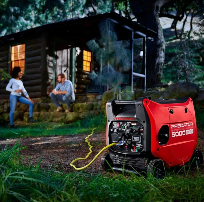 Predator 5000 Watt Dual-Fuel Super Quiet Inverter Generator with Remote Start and CO Secure Technology