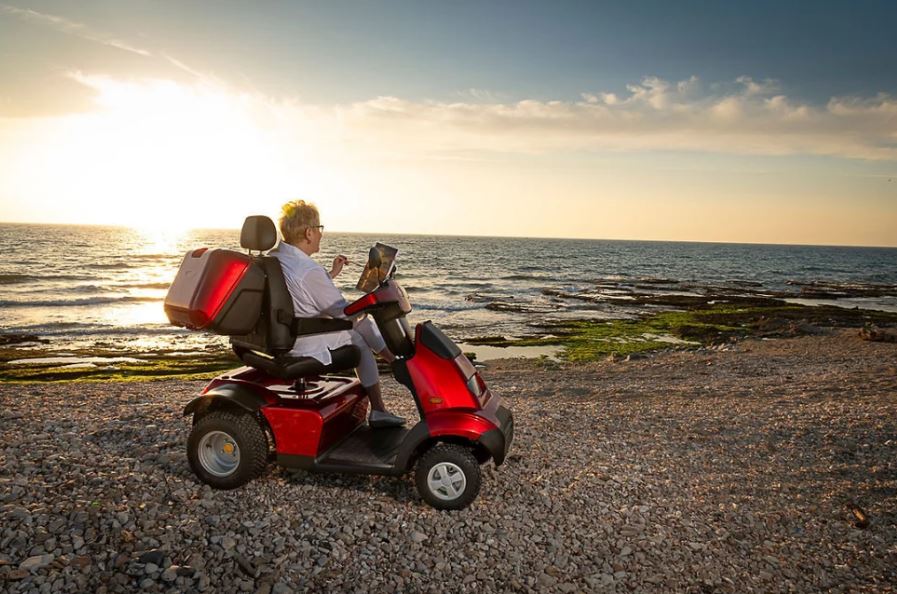 Afikim Afiscooter S4 HD All-Terrain Bariatric Mobility Scooter