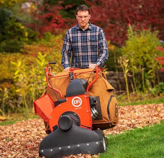 DR Power Premier Walk-Behind Lawn and Leaf Vac – 28 Inch