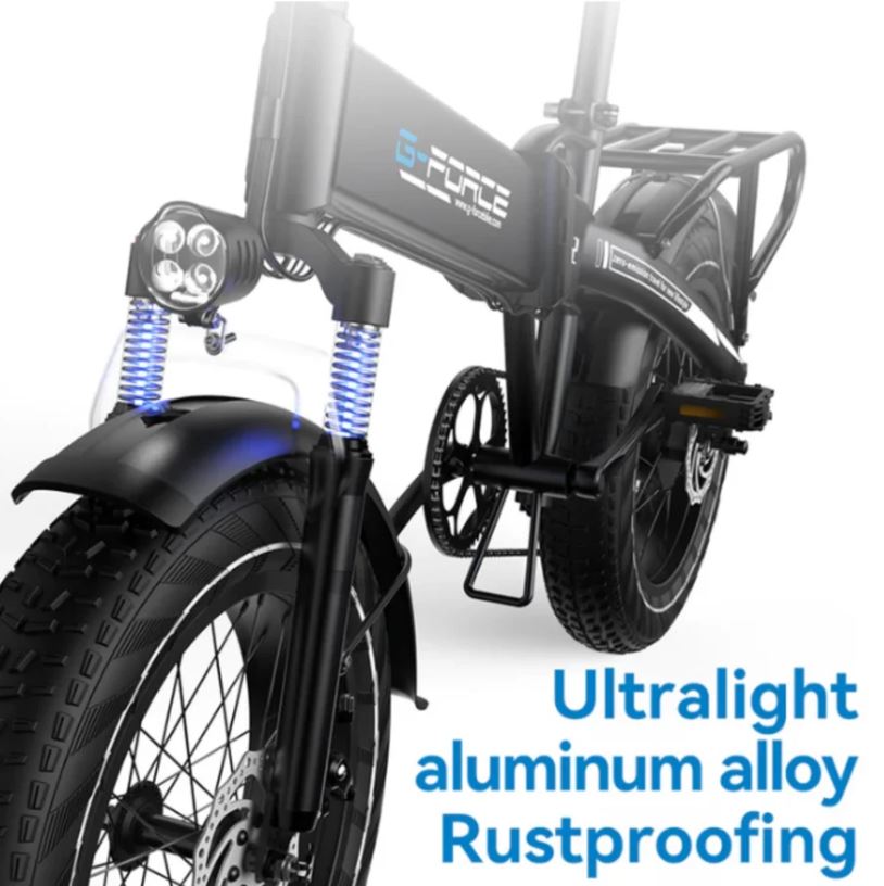 G-Force 750W T42 Folding Fat Tire Electric Bike