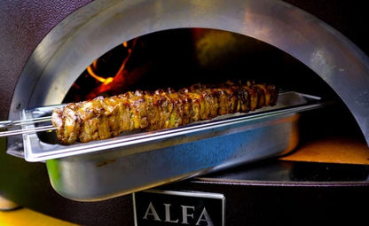 Alfa Forni Nano FXNANO-L-RAM Portable Commercial Grade Wood-Fired Outdoor Pizza Oven
