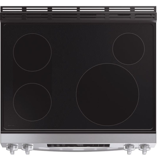 GE Profile™ ENERGY STAR® 30" Smart Slide-In Induction and Convection Range with No Preheat Air Fry and EasyWash™ Oven Tray