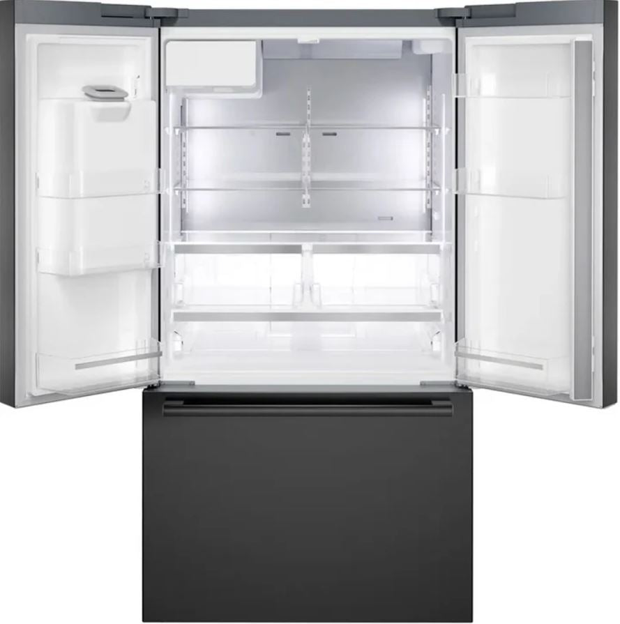 36'' 500 Series 26 Cu. Ft. Standard-Depth French Door Bottom Mount Refrigerator — Black Stainless Steel