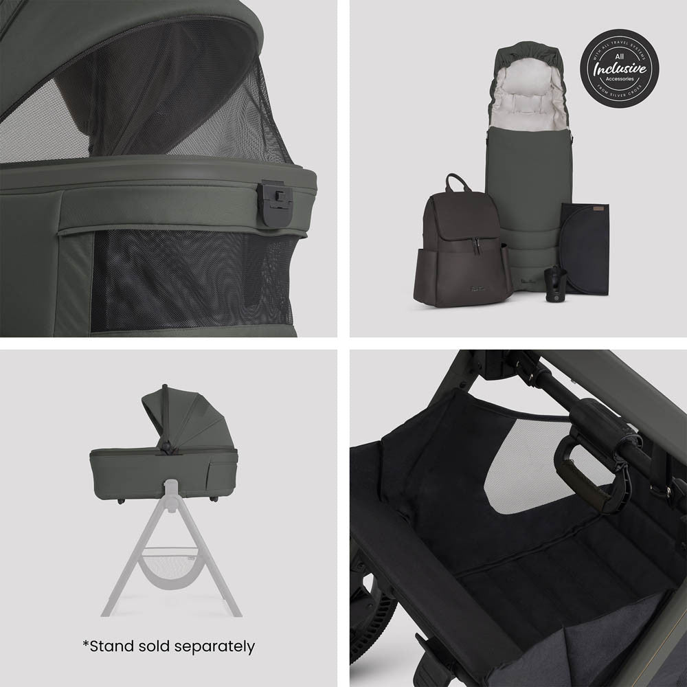 Silver Cross Travel System Pushchair Reversible Seat